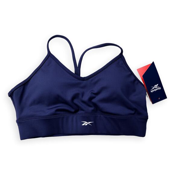 Reebok ID Train Tri-Back Sports Bra - Medium Support L NWT - Picture 1 of 5